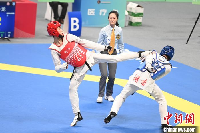 第十五届全国运动会跆拳道资格赛西安站正式开